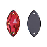 Vitrail Medium Navette Shape High Quality Glass Sew-on Rhinestones WholesaleRhinestone